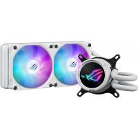 ASUS ROG STRIX LC III 240 ARGB AURA SYNC RGB 120MM*2 ADRESLENEBİLİR RGB FAN CPU SIVI SOĞUTUCUSU BEYAZ