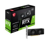 MSI VGA GEFORCE RTX 3050 LP 6G OC RTX3050 6GB GDDR6 96B DX12 PCIE 4.0 X8 (1XDP 2XHDMI)