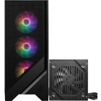 MSI MAG FORGE 120A B65 Temperli Cam 6 x120mm Auto RGB Fan 650W Bronz ATX Gaming Bilgisayar Kasası