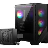 MSI MAG FORGE 120A B65 Temperli Cam 6 x120mm Auto RGB Fan 650W Bronz ATX Gaming Bilgisayar Kasası