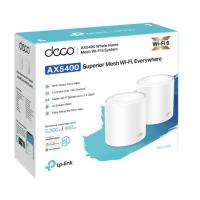 TP-LINK DECO X60 AX5400 MBPS TUM EV MESH WI-FI 6 SİSTEMİ (İKİLİ PAKET)