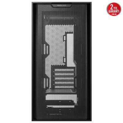 ASUS A21 PLUS 360 MM SOĞUTUCU ALANI, 380 MM UZUNLUĞA KADAR EKRAN KARTI VE STANDART ATX PSU DESTEKLİ GİZLİ KABLO BÖLMELİ MICRO-ATX FANLI KASA