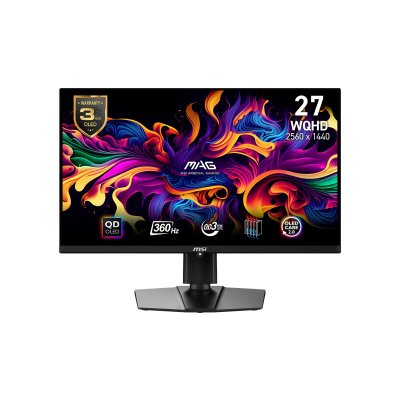 MSI 26.5 MAG 271QPX QD-OLED E2 2560x1440 (WQHD) 16:9 FLAT 240HZ 0.03MS FREESYNC GAMING MONITOR